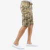 RAW X Men's Belted 12.5" Inseam Cargo Shorts,Plaid Shorts,Camo Shorts - 3 of 4