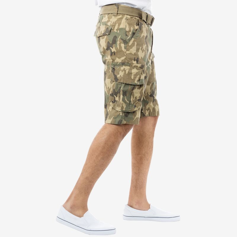 RAW X Men's 12.5" Classic Fit Cargo Shorts, 3 of 5