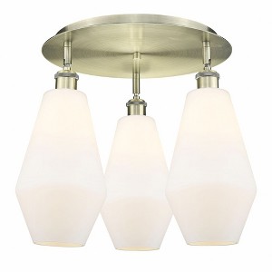 Cindyrella - 3 Light Flush Mount In Industrial Style-14.5 Inches Tall and 18.75 Inches Wide - 1 of 1