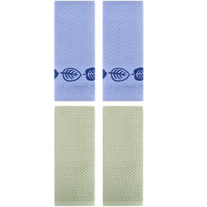 REGALWOVEN 4 Pcs Waffle Soft Absorbent Cotton Hand Towel - 1 of 4