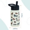 Wildkin 14 oz Stainless Steel Insulated Water Bottle for Kids - 4 of 4