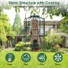 Munora Squirrel-Proof Bird Feeder - Outdoor Metal Hanging Feeder with 4 Ports, Chew-Proof Design for Small Songbirds - 4 of 4