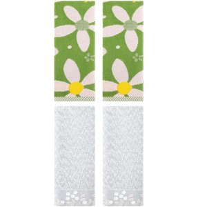 REGALWOVEN 4 Pcs 100% Cotton Floral Embroidered Soft Absorbent Decorative Hand Towel - 1 of 4
