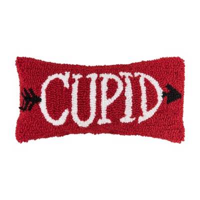 C&F Home 6" x 12" Cupid Hooked Valentine's Day Pillow