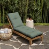 ARDEN earthFIBER Outdoor Tufted Chaise Cushion, Water repellent, Fade Resistant, Cushion for Chaise Lounger 22 x 76, Sage Green Texture - 2 of 4