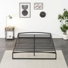6 Inch Metal Platform Twin Bed Frame, Heavy Duty Low Profile Bed Frame No Box Spring Needed, Mattress Foundation with Steel Slats Support - 2 of 4