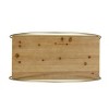 Cragin Contemporary 3 Shelf Circular Bookcase Black/Gold/Antique - Christopher Knight Home - 4 of 4