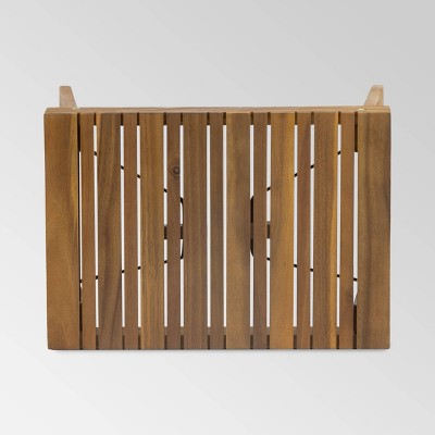 Kyoto Teak Acacia Wood Folding Side Table