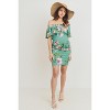 Hello Miz Women's Fitted Ruffle Off Shoulder Maternity Dress - 4 of 4