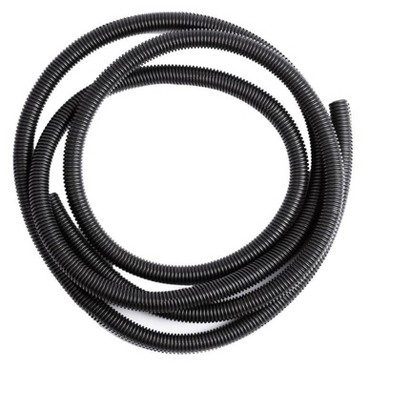Monoprice Wire Flexible Tubing - 1/2in x 10ft - Black | PE Polyethylene Conduits, Perfect For Electrical, Machinery, and Building Harness Wiring