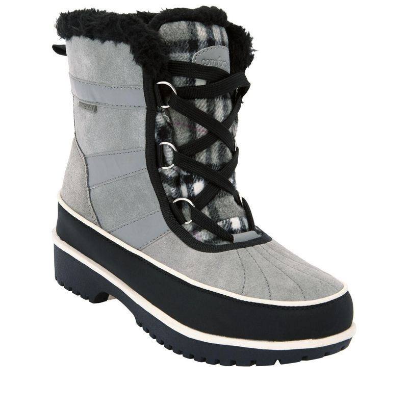 Comfortview Wide Width Brienne Waterproof Boot Women's Winter Snow Boots, 1 of 2
