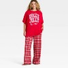 Women's Graphic Oversized T-Shirt Sleep Dress - Wild Fable™ - 3 of 3