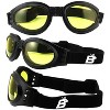 4 Pairs of Birdz Eyewear Parrot Safety Goggles with Clear, Smoke, Yellow, Purple Lenses - 3 of 4