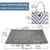 Catalonia Waterproof Dog Mat, Portable Reversible Pet Travel Mat, Pet Cushion Pad with Handle for Small Medium Dogs Cats, Indoor or Outdoor - 3 of 4