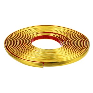 Unique Bargains Waterproof Self-Adhesive PVC Decorative Mirror Frame Wall Molding Trim Tape - 1 of 4
