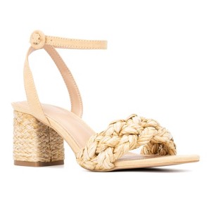 New York & Company Elissa Women's Braided Block Heels - 1 of 4