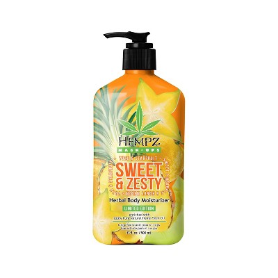 Hempz Limited Edition Sweet and Zesty Herbal Body Moisturizer - 17oz