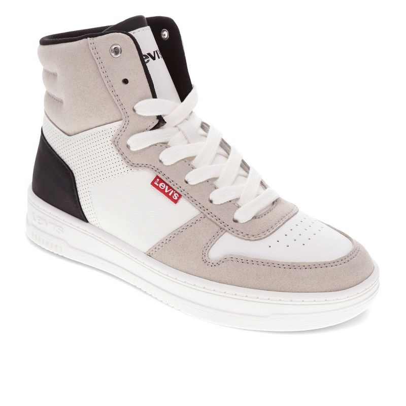 Levi's Womens Drive Hi 2 Synthetic Leather Casual Hightop Sneaker Shoe, 1 of 7