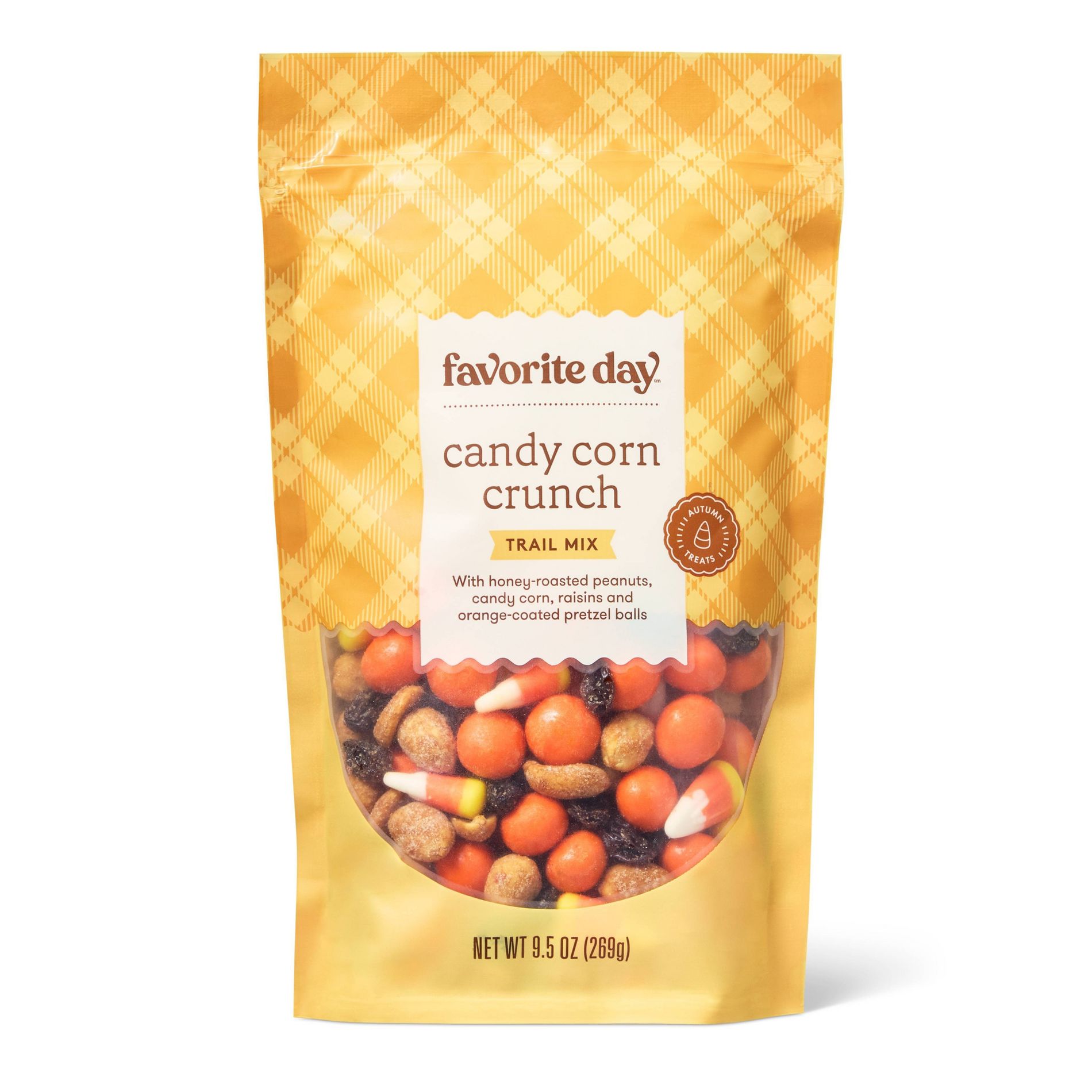 Fall Harvest Candy Corn Crunch Trail Mix - 9.5oz - Favorite Day™