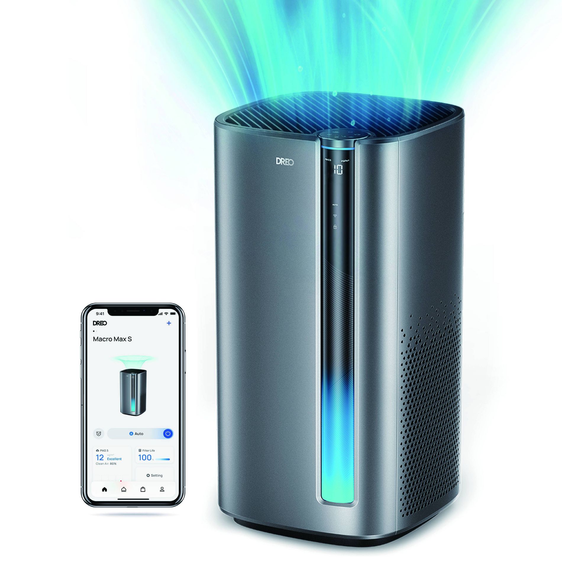 DREO Macro Max Air Purifier for Large Rooms up to 2197 sq ft