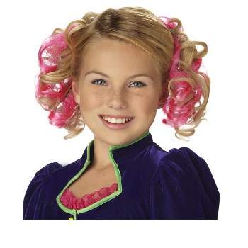 California Costumes Curly Clips Accessory (Pink)