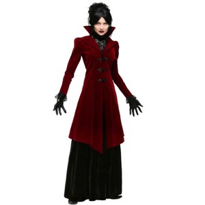 HalloweenCostumes.com Women's Delightfully Dreadful Vampiress Costume - 1 of 4