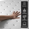 Mattress 12 inch, Hybrid Mattress in a Box with Memory Foam and Pocket Springs for Pressure Relief, Medium Firm Mattress, Motion Isolation,CertiPUR-US - 3 of 4