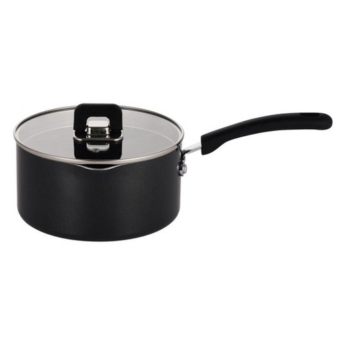 Nutrichef 3 Quart Stainless-steel Saucepan With Lid Cookware : Target