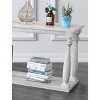 NicBex Rustic Antique Console Table,Entryway Table with Plank Style Tabletop and Column Turned Legs,Sofa Table for Living Room,Hallway,Entryway - 3 of 4