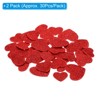 Unique Bargains Crafting DIY Colorful Self-Adhesive Decorative Stickers Red - 2 of 4