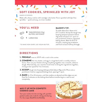 King Arthur Confetti Sugar Cookie Mix - 13.75oz