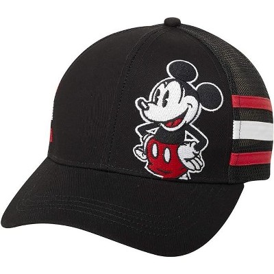 Mickey Mouse Men’s Snap-back Baseball Cap, Dad Hat (stripes) : Target