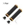 Unique Bargains Non-Slip Mushroom Double Lock-on Bike Handlebar Grips 5.12" 1 Pair with Hex Wrench - 3 of 4