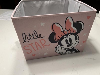 Lambs & Ivy Disney Baby Minnie Mouse Pink Foldable Storage Basket ...