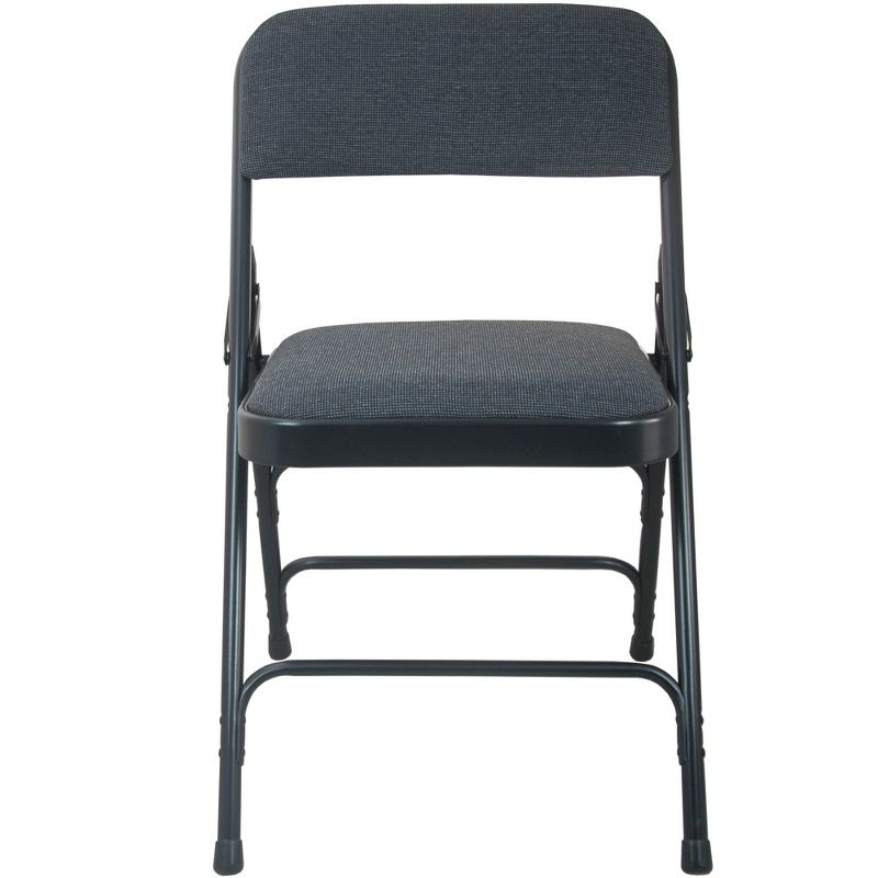 Flash Furniture Advantage Padded Metal Folding Chair - Fabric Seat, 6 of 8