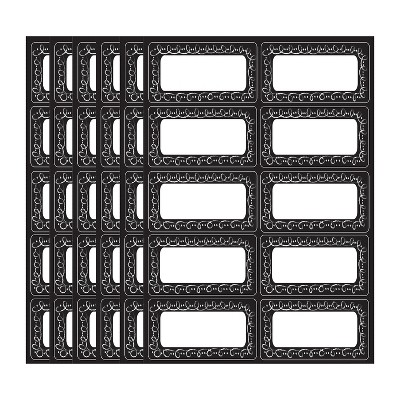 Ashley Productions® Die-Cut Magnetic Chalk Loop Labels/Nameplates, 10 Per Pack, 6 Packs
