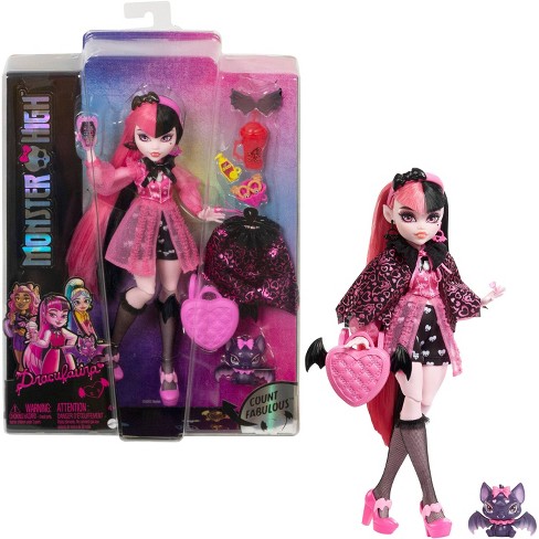 Monster High Draculaura Reel Drama Doll Pet Bat Poster Stand New 2022  Exclusive