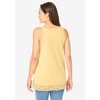 Woman Within Plus Size Lace-Trim V-Neck Tank - 3 of 4
