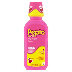 Pepto-Bismol Multi-Symptom Relief Liquid - Cherry - 12 fl oz - 1 of 4
