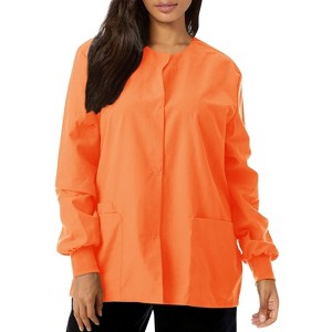 Just Love Womens Solid Jacket Uniform Coat - Nurses Scrub Labcoat - 1 of 1