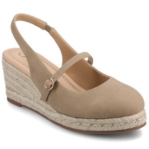 Journee Women's Asmyna Espadrille Wedges - 1 of 4