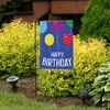 Briarwood Lane Garden Flag 12x18 For Outdoor Birthday Balloons Celebration Garden Flag Flags For Outside - 4 of 4