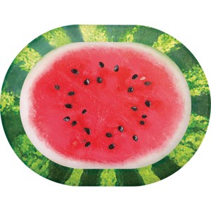 Creative Converting Slice of Summer Oval Paper Plates 24ct - 1 of 3