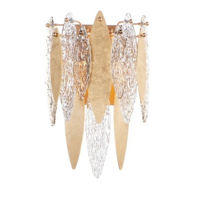 Maxim Lighting Majestic 3 - Light Wall Light in  Gold Leaf