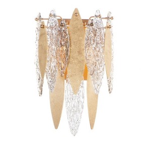 Maxim Lighting Majestic 3 - Light Wall Light in  Gold Leaf - 1 of 3