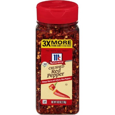 McCormick Pepper Red Crushed - 4 62oz