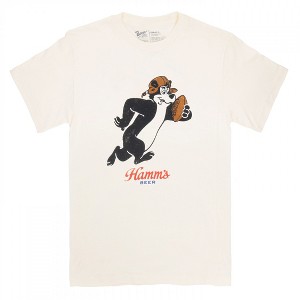 Mens Hamm's Beer Football Sprint T-Shirt - 1 of 2