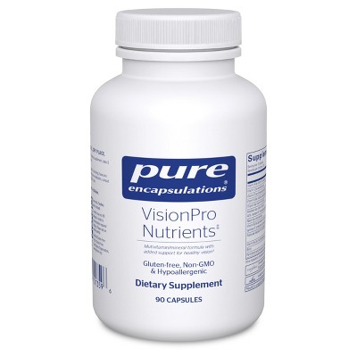 Pure Encapsulations VisionPro Nutrients - Hypoallergenic Multivitamin/Mineral Complex for Maintaining Healthy Vision - 90 Capsules