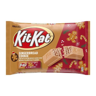 Kit Kat Holiday Gingerbread Miniatures - 8.4oz/10ct