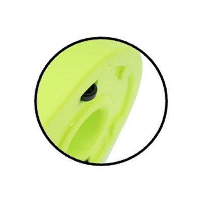 Green Extendable Spin Mop and Bucket Set with Microfiber Heads